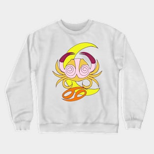 Cancer, the Crab Crewneck Sweatshirt